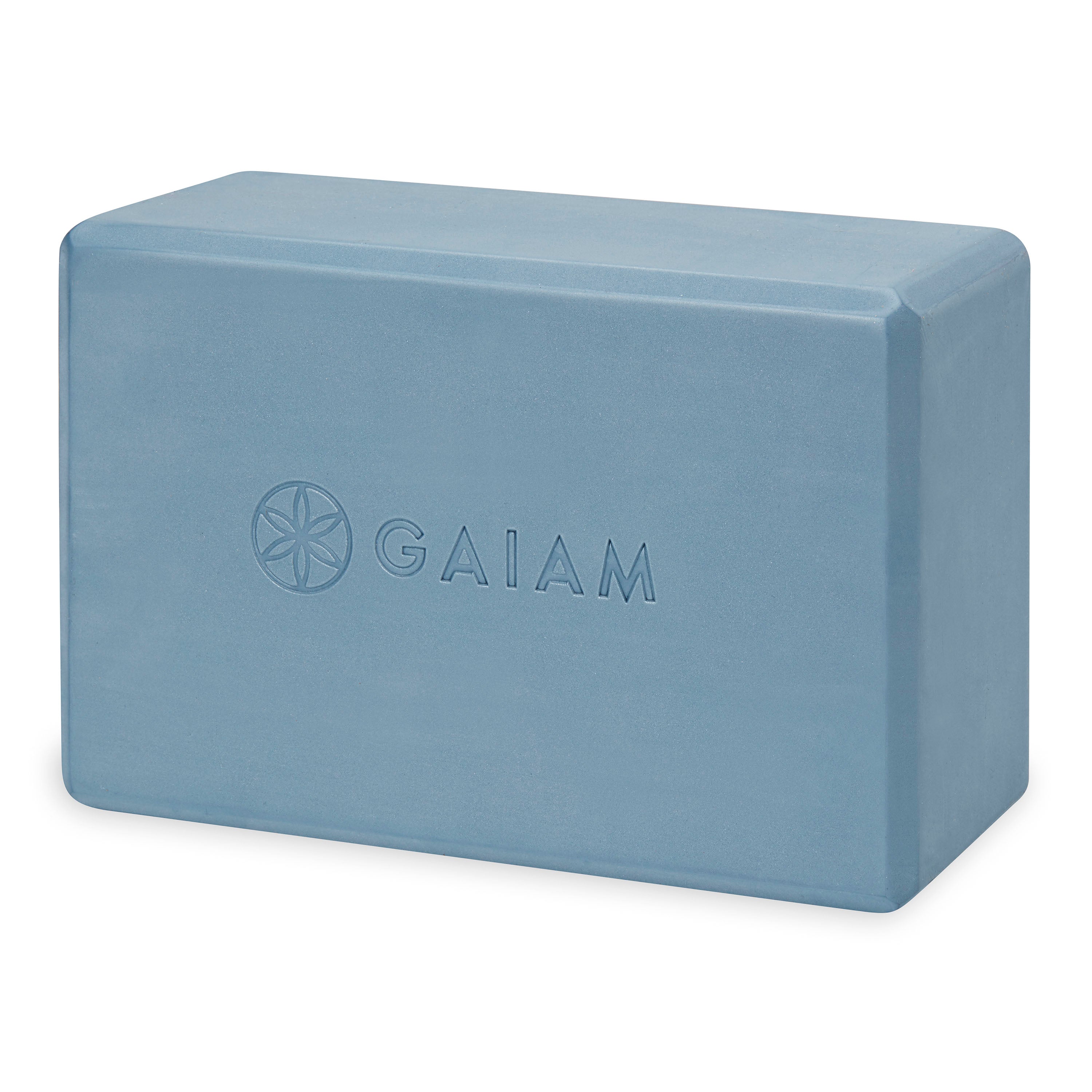 Printed Yoga Block Blue Shadow